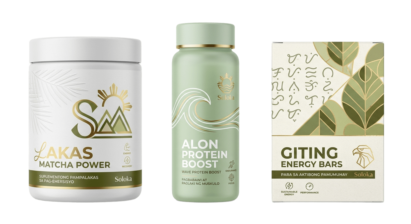 Soloka Sports Nutrition supplement product